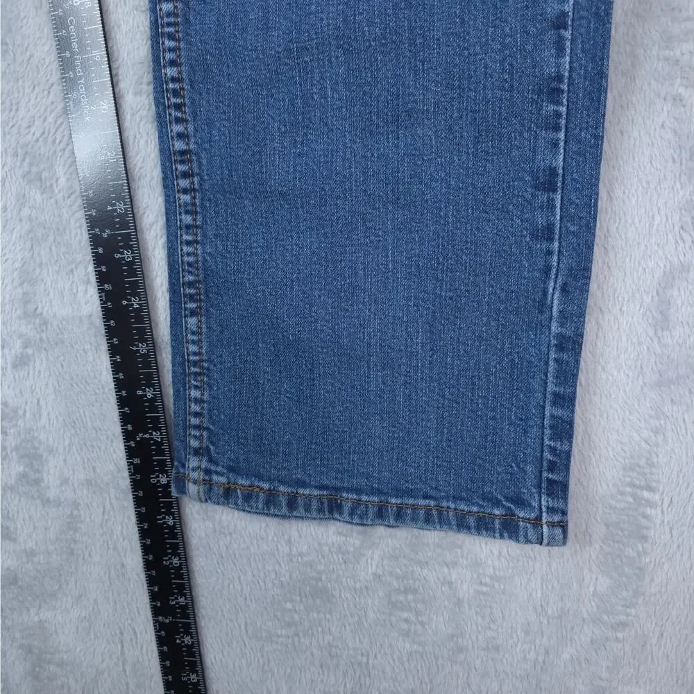 Levis Jeans Mens 38x30 Blue‎ 559 Relaxed Straight Distressed Denim Stretch 2013
